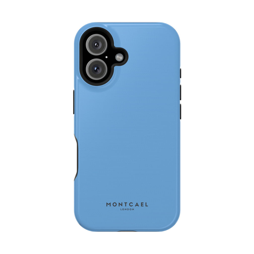 Light Blue — Magnetic Impact-Resistant Phone Case — Slim Shockproof MagSafe-Compatible (Compatible with iPhone and Samsung only)