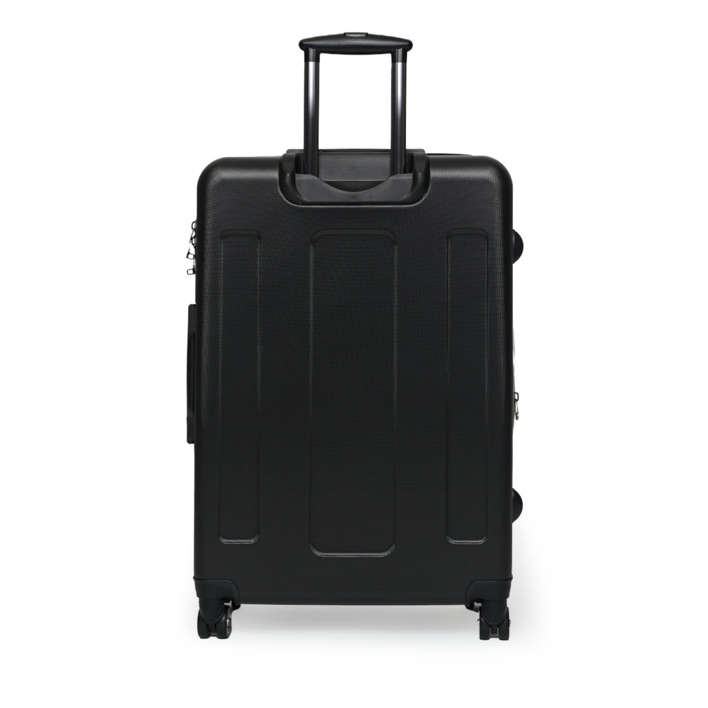 Red (S, M, L) — Carry-On Suitcase – Sleek Black Hardshell Spinner with Telescoping Handle