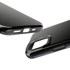 Black — Magnetic Impact-Resistant Phone Case — Slim Shockproof MagSafe-Compatible (Compatible with iPhone and Samsung only)