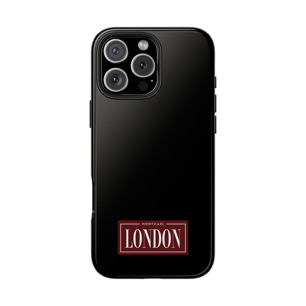 London City Tough Phone Case — Black (Compatible with iPhone and Samsung only)