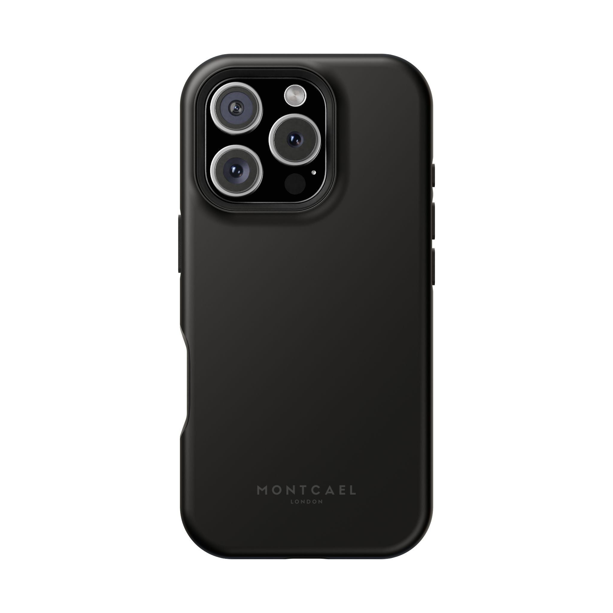 Black — Magnetic Impact-Resistant Phone Case — Slim Shockproof MagSafe-Compatible (Compatible with iPhone and Samsung only)