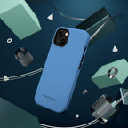 Light Blue — Magnetic Impact-Resistant Phone Case — Slim Shockproof MagSafe-Compatible (Compatible with iPhone and Samsung only)