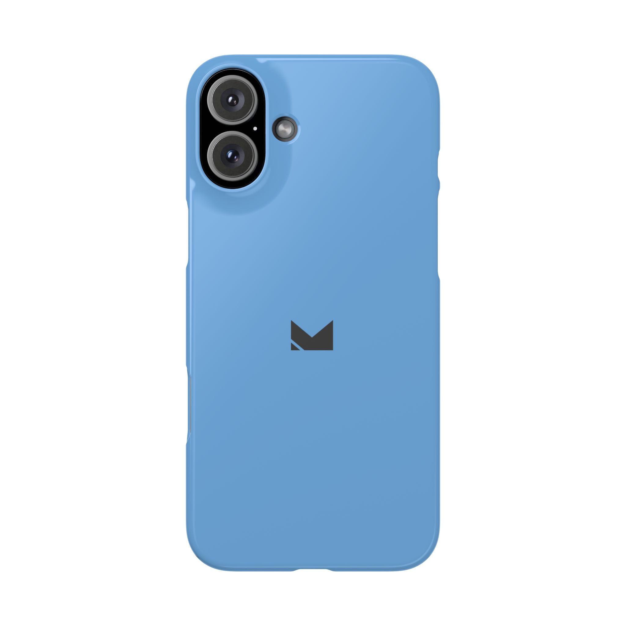 Light Blue — Slim Matte Protective Phone Case (Compatible with iPhone only)