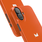 Orange — Slim Matte Protective Phone Case (Compatible with iPhone only)