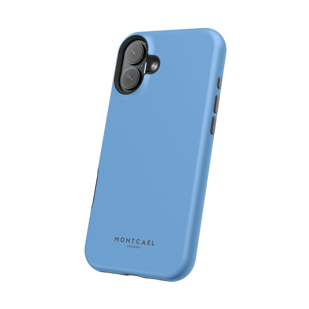 Light Blue — Magnetic Impact-Resistant Phone Case — Slim Shockproof MagSafe-Compatible (Compatible with iPhone and Samsung only)