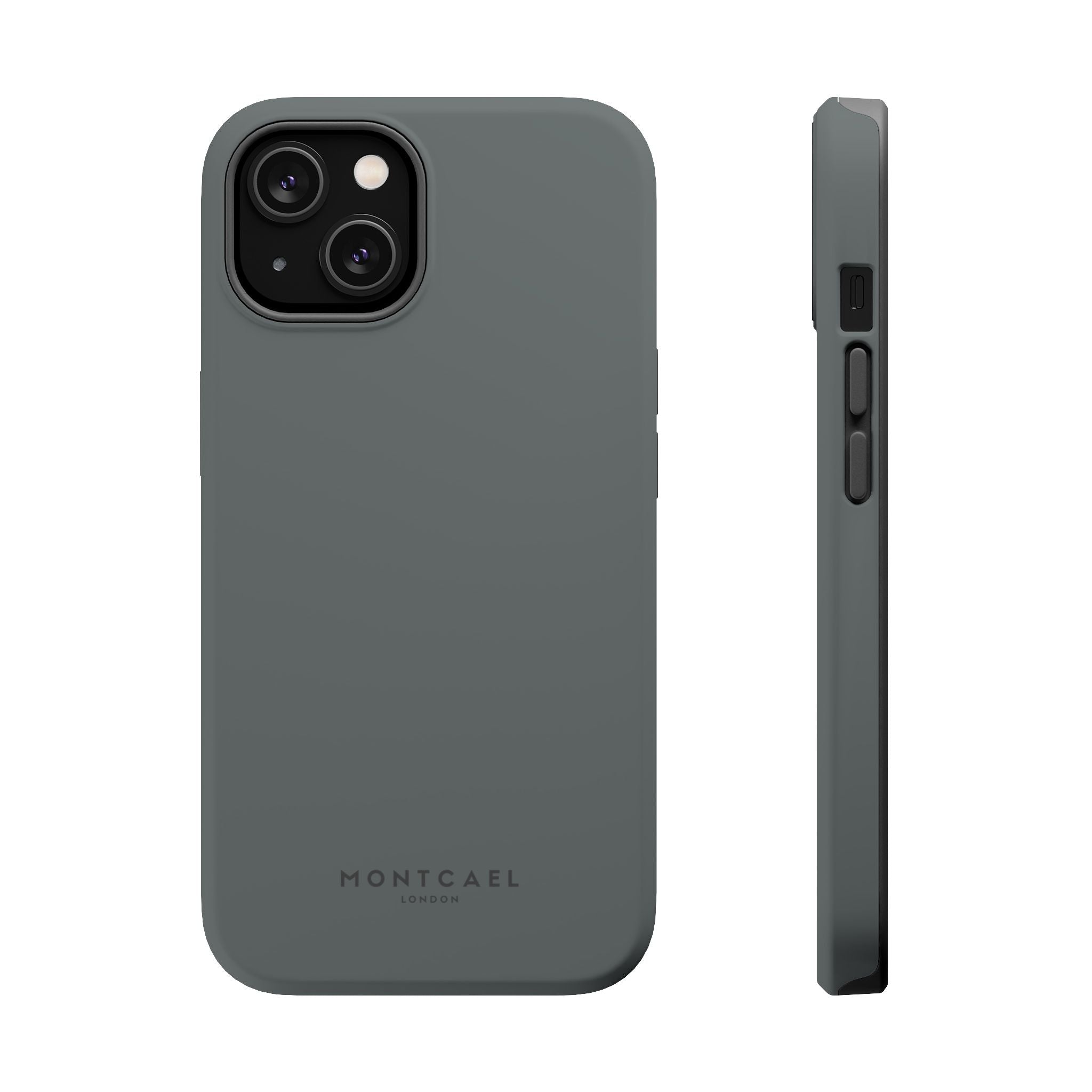 Dark Grey — Magnetic Impact-Resistant Phone Case — Slim Shockproof MagSafe-Compatible (Compatible with iPhone and Samsung only)
