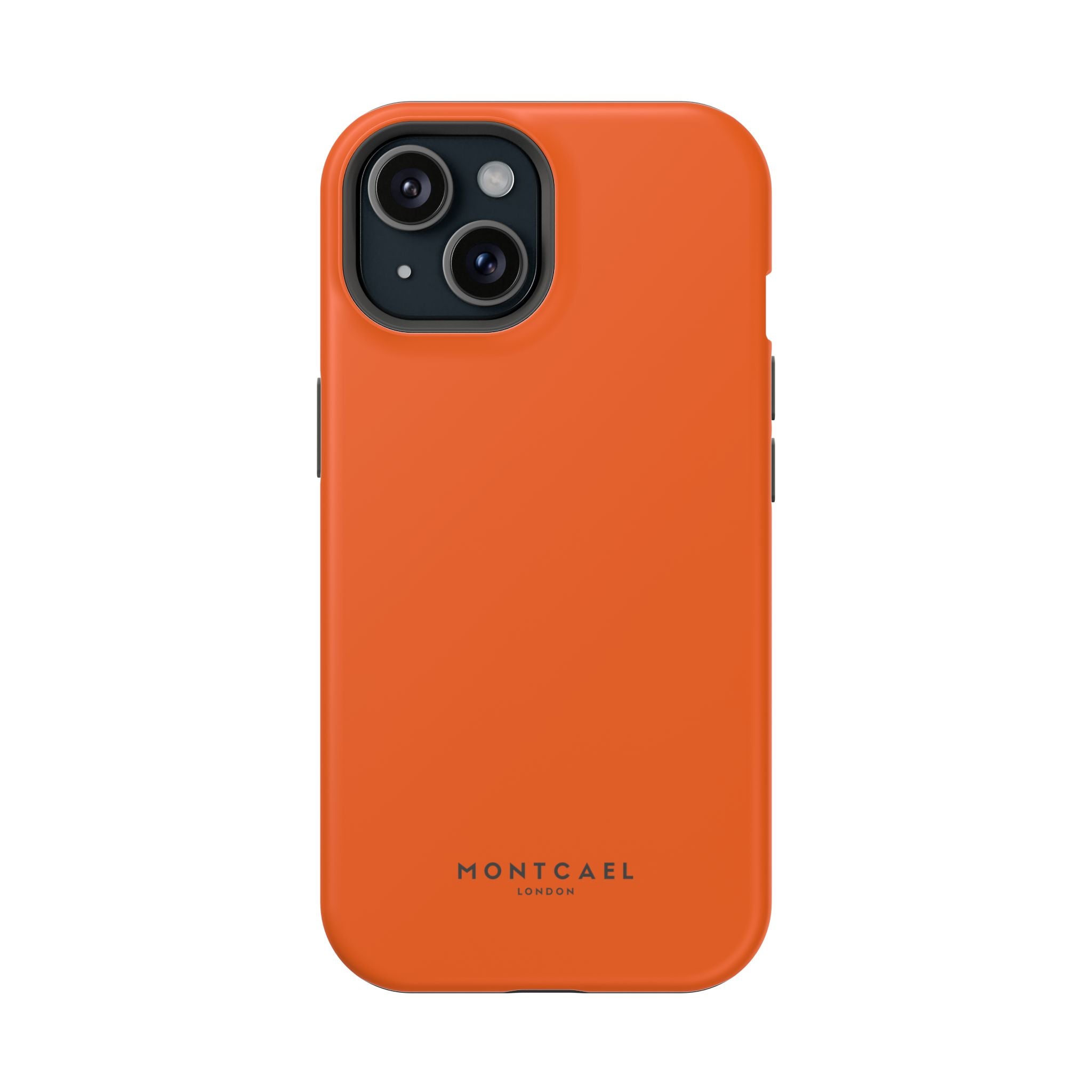 Orange — Magnetic Impact-Resistant Phone Case — Slim Shockproof MagSafe-Compatible (Compatible with iPhone and Samsung only)