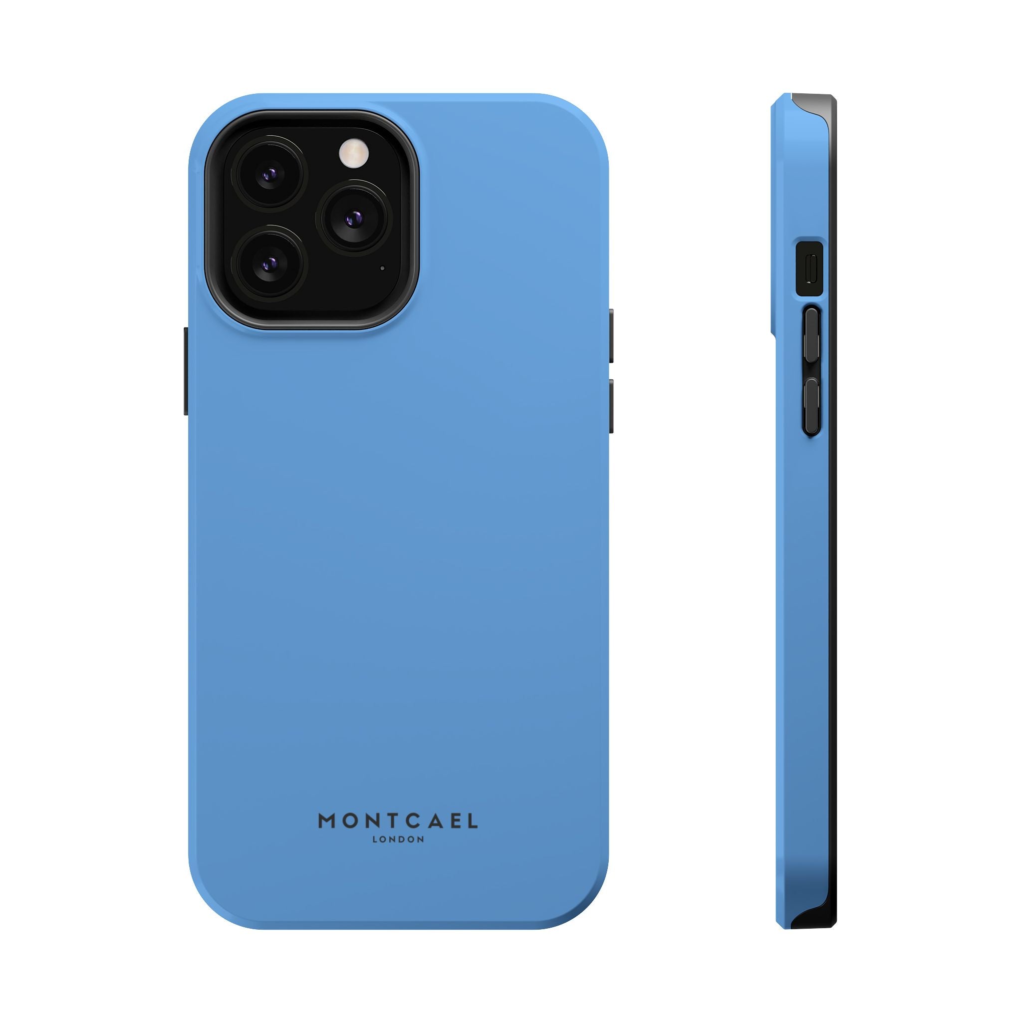 Light Blue — Magnetic Impact-Resistant Phone Case — Slim Shockproof MagSafe-Compatible (Compatible with iPhone and Samsung only)