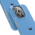 Light Blue — Slim Matte Protective Phone Case (Compatible with iPhone only)