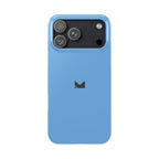 Light Blue — Slim Matte Protective Phone Case (Compatible with iPhone only)
