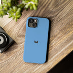 Light Blue — Slim Matte Protective Phone Case (Compatible with iPhone only)