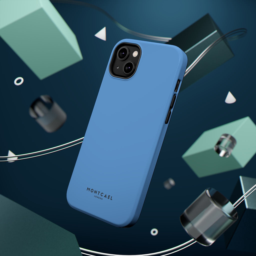Light Blue — Magnetic Impact-Resistant Phone Case — Slim Shockproof MagSafe-Compatible (Compatible with iPhone and Samsung only)
