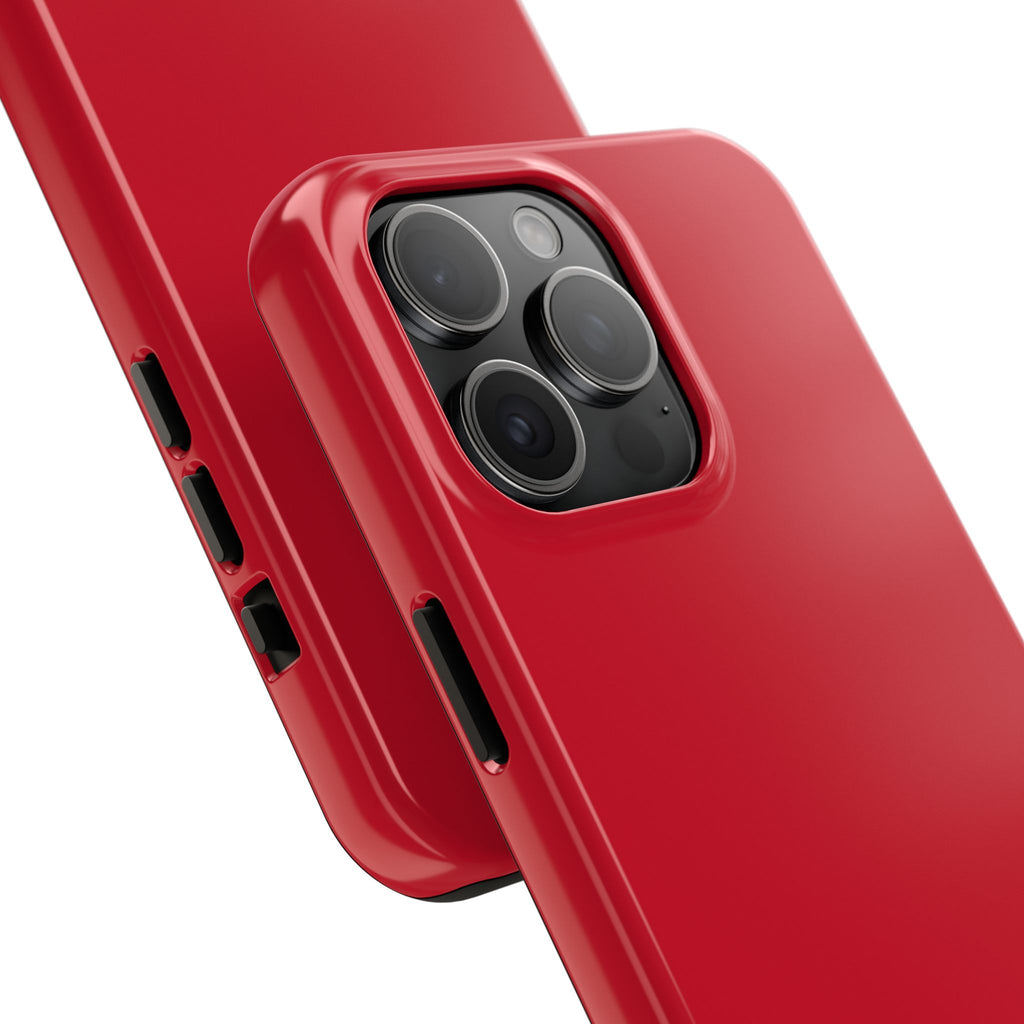 London City Tough Phone Case — Dark Red (Compatible with iPhone and Samsung only)
