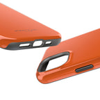 Orange — Magnetic Impact-Resistant Phone Case — Slim Shockproof MagSafe-Compatible (Compatible with iPhone and Samsung only)