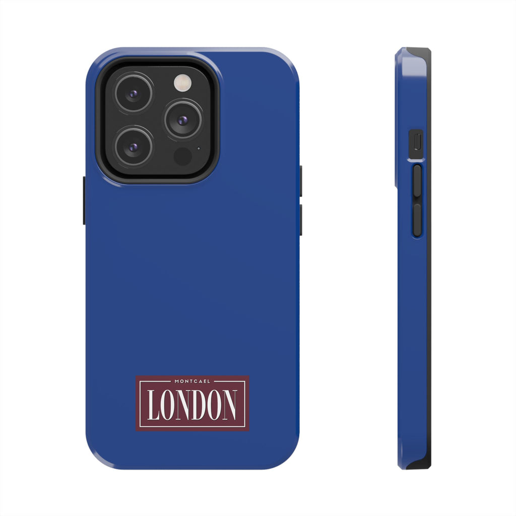 London City Tough Phone Case  — Dark Blue (Compatible with iPhone and Samsung only)
