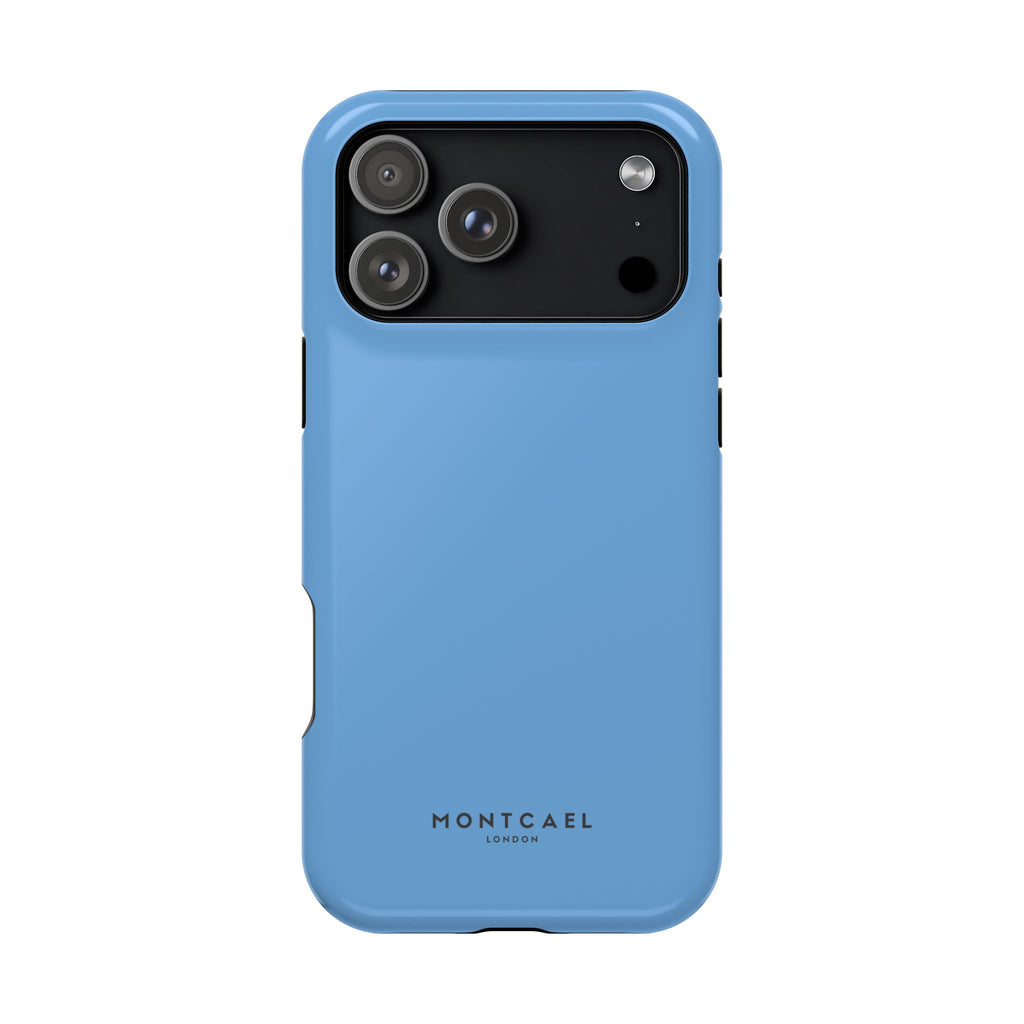 Light Blue — Magnetic Impact-Resistant Phone Case — Slim Shockproof MagSafe-Compatible (Compatible with iPhone and Samsung only)