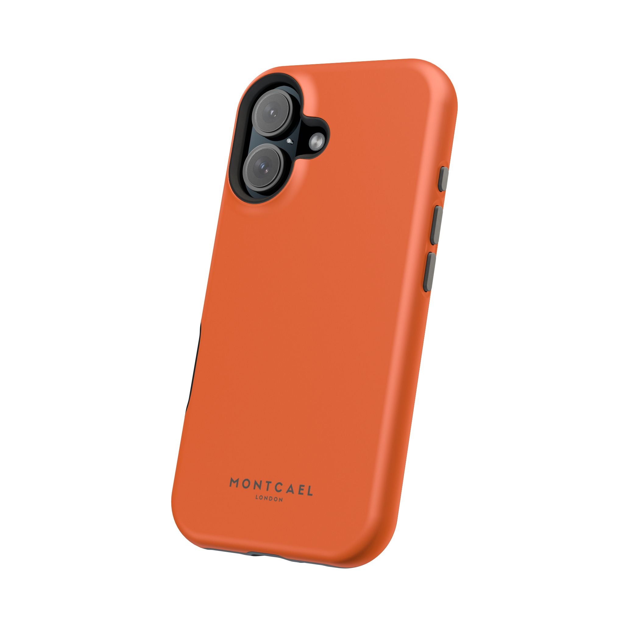 Orange — Magnetic Impact-Resistant Phone Case — Slim Shockproof MagSafe-Compatible (Compatible with iPhone and Samsung only)