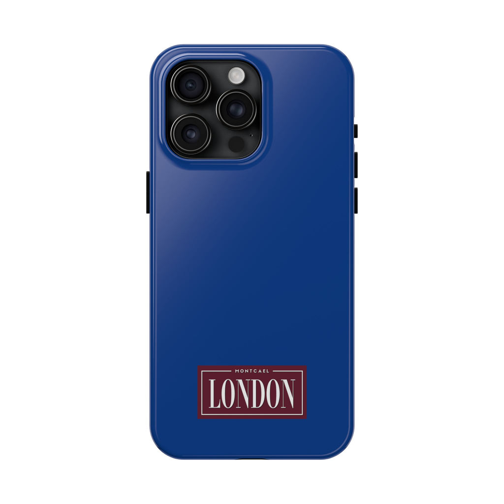 London City Tough Phone Case  — Dark Blue (Compatible with iPhone and Samsung only)
