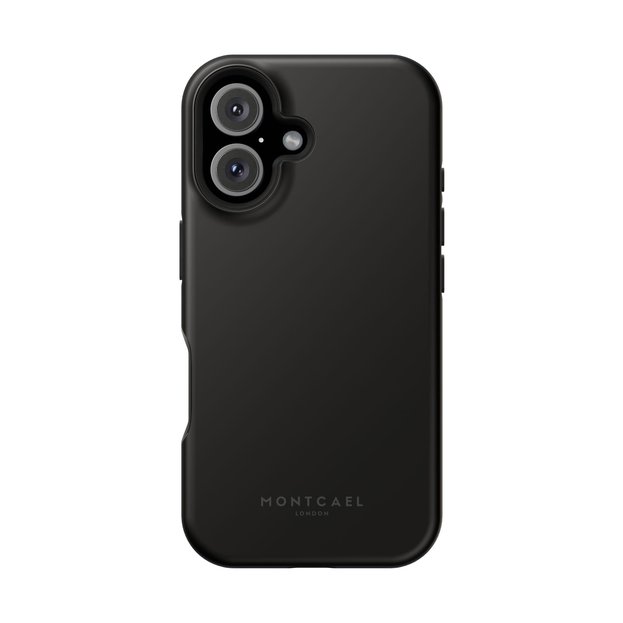 Black — Magnetic Impact-Resistant Phone Case — Slim Shockproof MagSafe-Compatible (Compatible with iPhone and Samsung only)