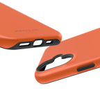 Orange — Magnetic Impact-Resistant Phone Case — Slim Shockproof MagSafe-Compatible (Compatible with iPhone and Samsung only)