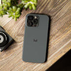 Dark Grey — Slim Matte Protective Phone Case (Compatible with iPhone only)