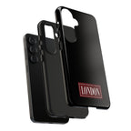 London City Tough Phone Case — Black (Compatible with iPhone and Samsung only)
