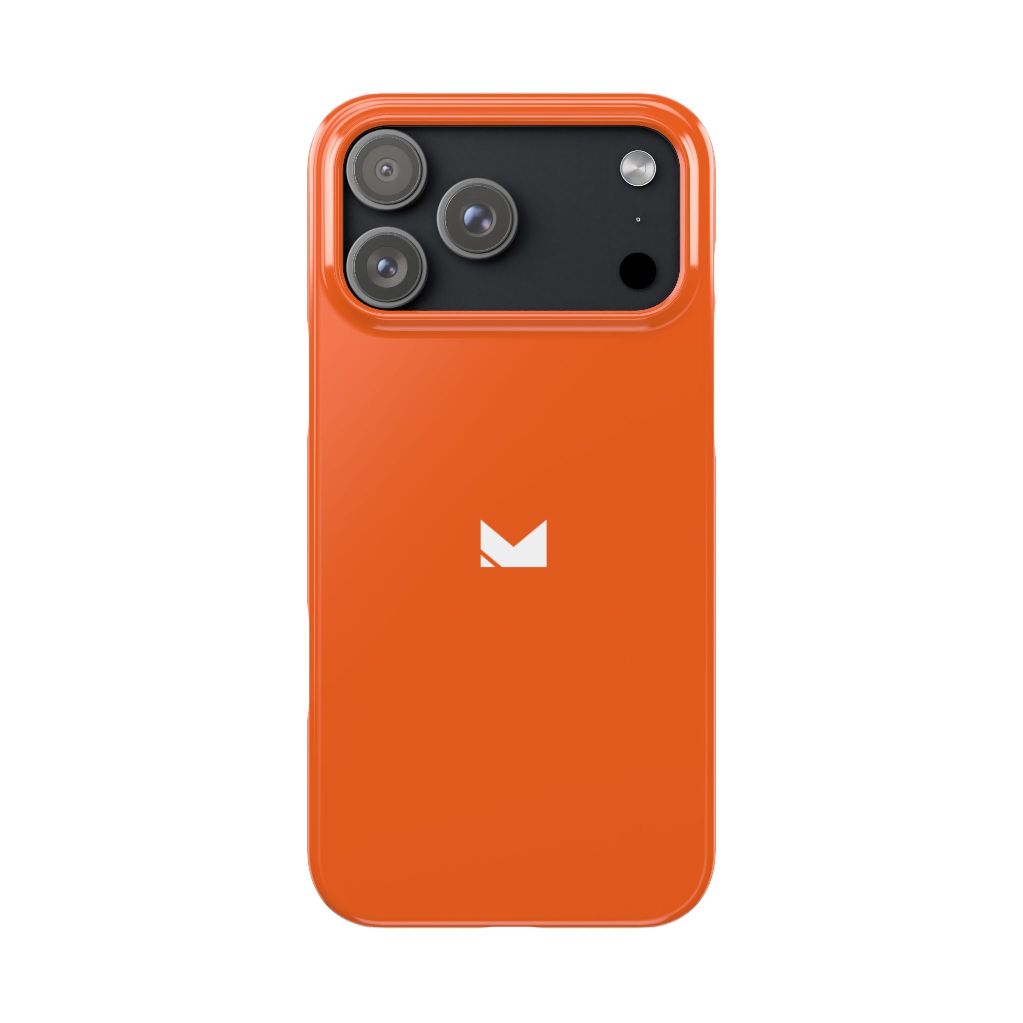 Orange — Slim Matte Protective Phone Case (Compatible with iPhone only)