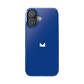Dark Blue — Slim Matte Protective Phone Case (Compatible with iPhone only)