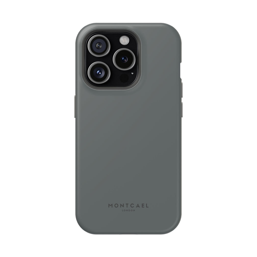 Dark Grey — Magnetic Impact-Resistant Phone Case — Slim Shockproof MagSafe-Compatible (Compatible with iPhone and Samsung only)