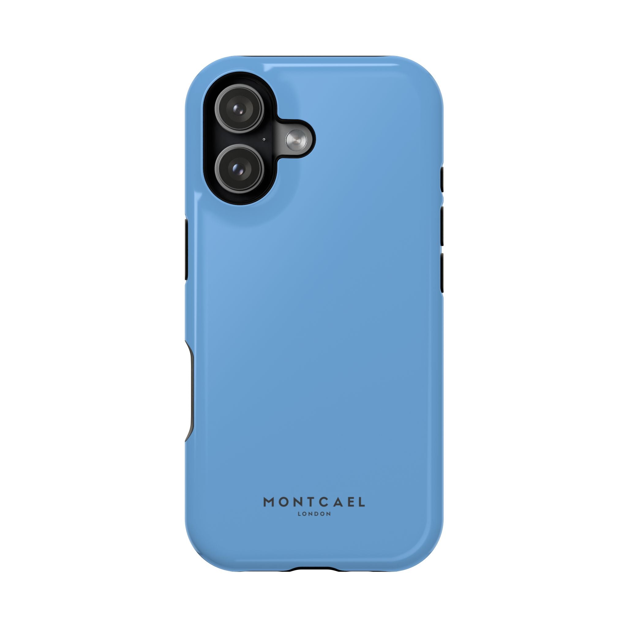 Light Blue — Magnetic Impact-Resistant Phone Case — Slim Shockproof MagSafe-Compatible (Compatible with iPhone and Samsung only)
