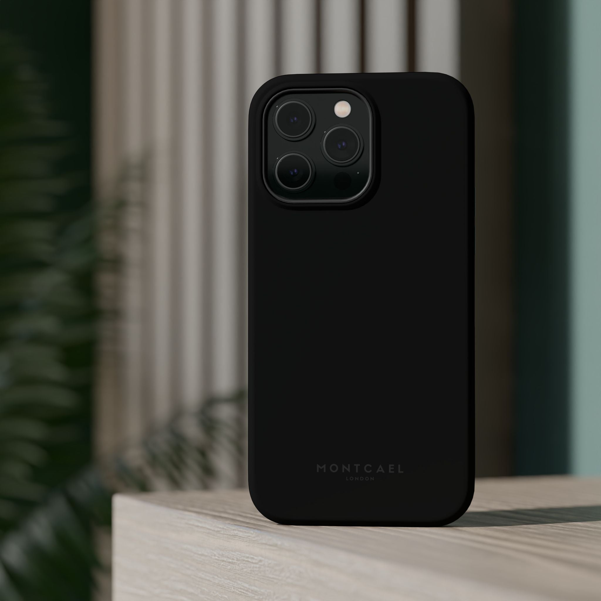 Black — Magnetic Impact-Resistant Phone Case — Slim Shockproof MagSafe-Compatible (Compatible with iPhone and Samsung only)