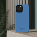 Light Blue — Magnetic Impact-Resistant Phone Case — Slim Shockproof MagSafe-Compatible (Compatible with iPhone and Samsung only)