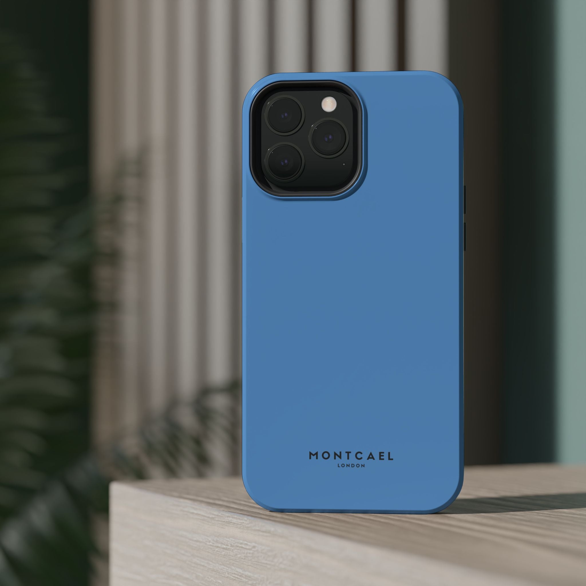 Light Blue — Magnetic Impact-Resistant Phone Case — Slim Shockproof MagSafe-Compatible (Compatible with iPhone and Samsung only)
