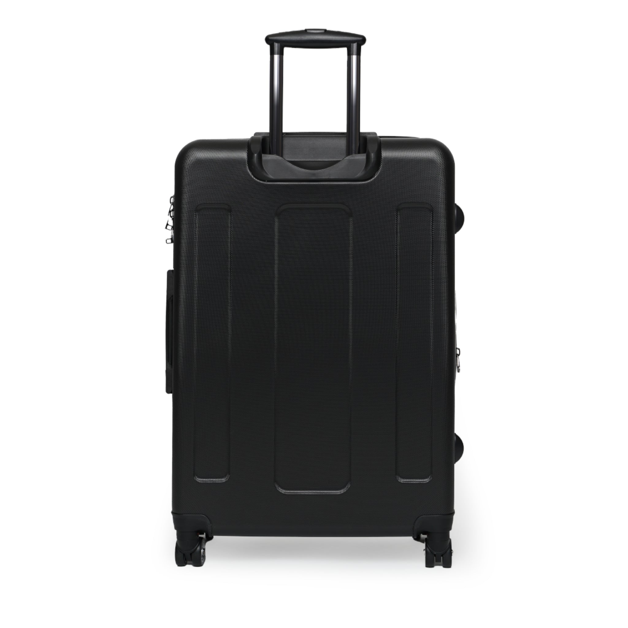 Brown (S, M, L) — Carry-On Suitcase – Sleek Black Hardshell Spinner with Telescoping Handle