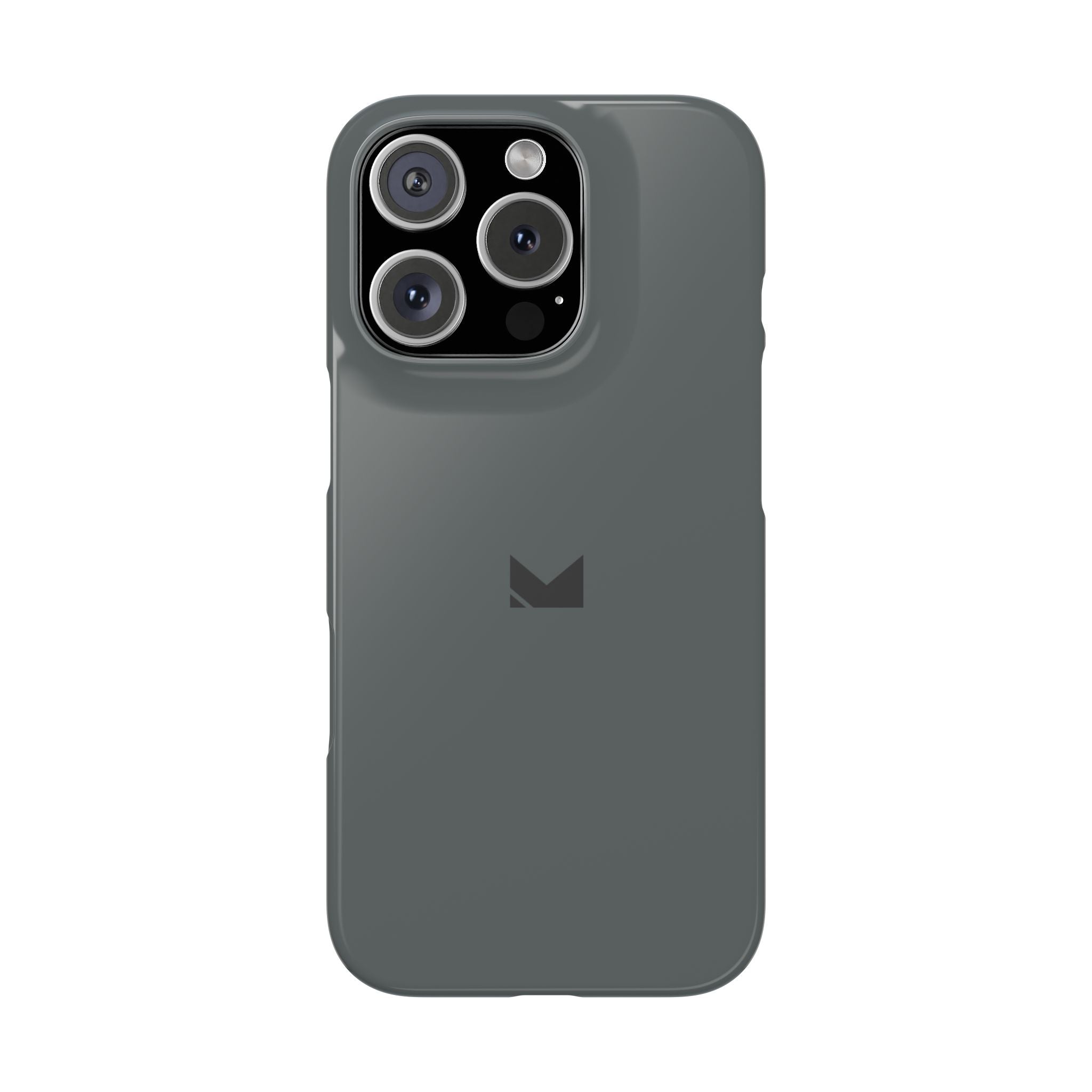Dark Grey — Slim Matte Protective Phone Case (Compatible with iPhone only)