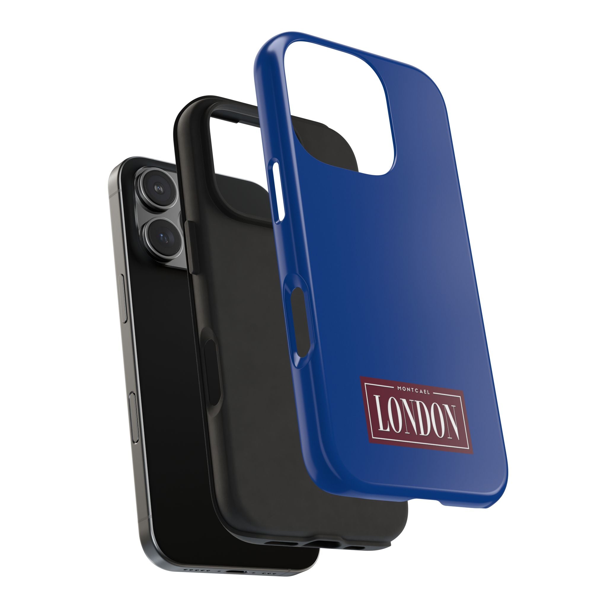 London City Tough Phone Case  — Dark Blue (Compatible with iPhone and Samsung only)