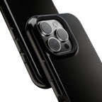 Black — Magnetic Impact-Resistant Phone Case — Slim Shockproof MagSafe-Compatible (Compatible with iPhone and Samsung only)