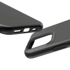 Black — Magnetic Impact-Resistant Phone Case — Slim Shockproof MagSafe-Compatible (Compatible with iPhone and Samsung only)