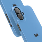 Light Blue — Slim Matte Protective Phone Case (Compatible with iPhone only)