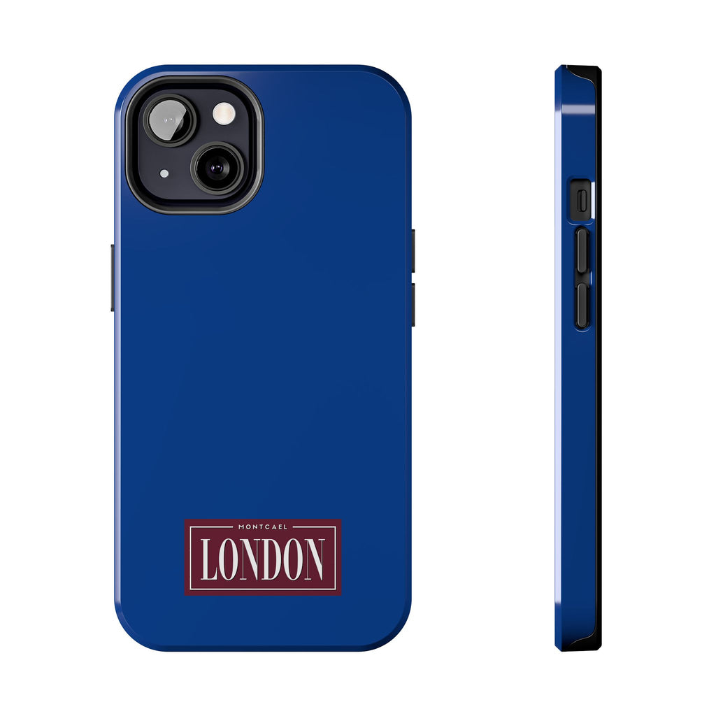 London City Tough Phone Case  — Dark Blue (Compatible with iPhone and Samsung only)