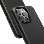 Black — Magnetic Impact-Resistant Phone Case — Slim Shockproof MagSafe-Compatible (Compatible with iPhone and Samsung only)