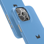 Light Blue — Slim Matte Protective Phone Case (Compatible with iPhone only)